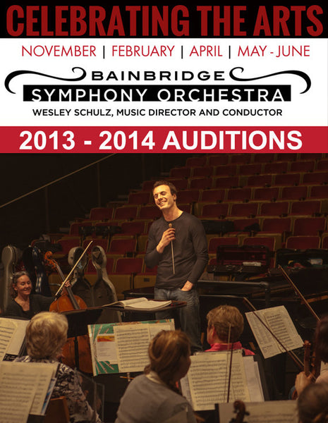 AUDITIONS September 8, 2013: Bainbridge Symphony Orchestra