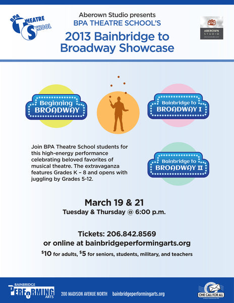 2013 Bainbridge to Broadway Showcase