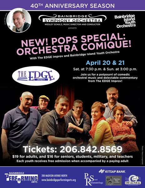 NEW! POPS SPECIAL: ORCHESTRA COMIQUE!