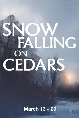 SNOW FALLING ON CEDARS